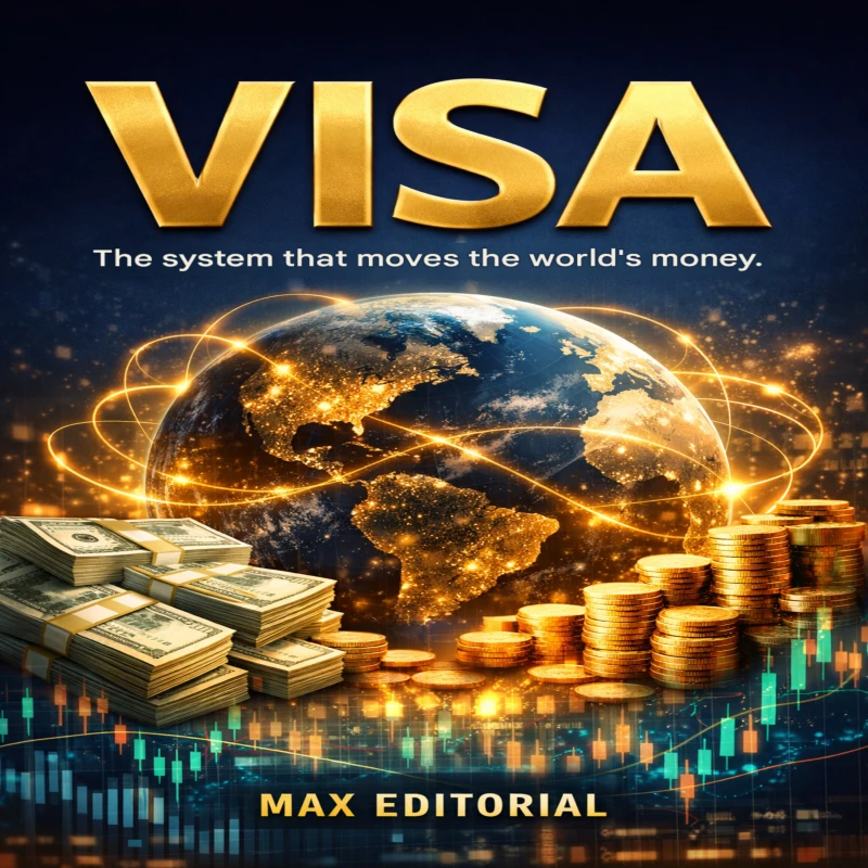 Portada: Visa: The System That Moves the World's Money.