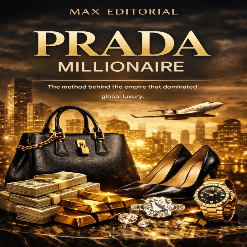 Portada: Prada Millionaire: The Method Behind the Empire That Dominated the Global Luxury.