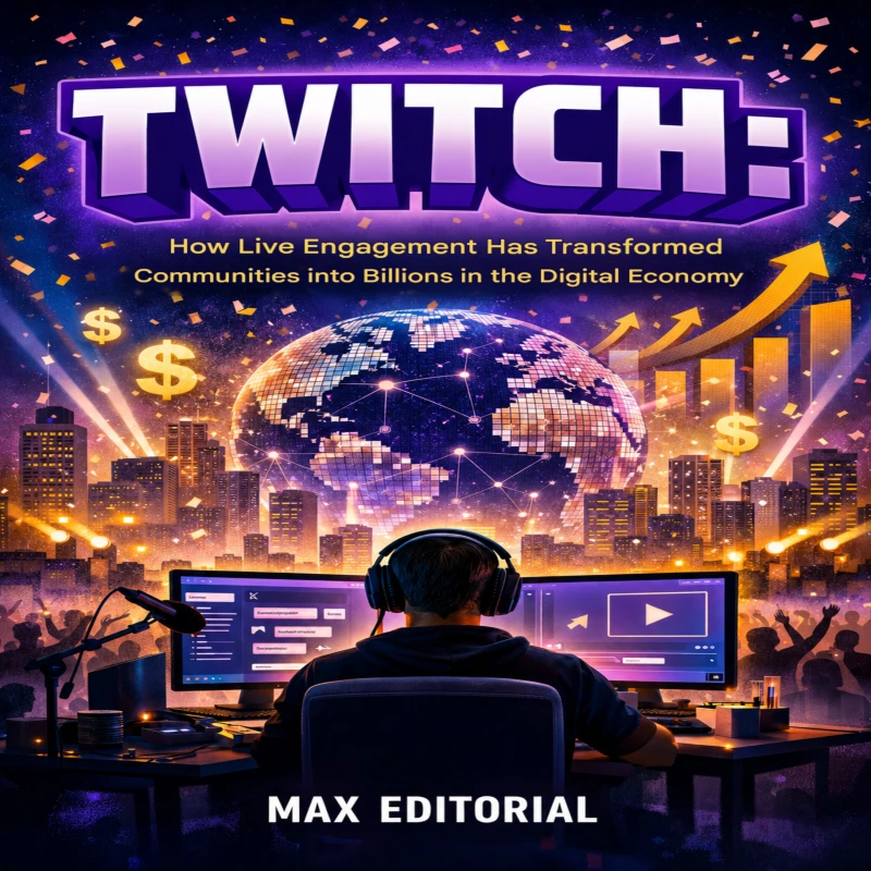 Portada: Twitch: How Live Engagement Has Transformed Communities into Billions in the Digital Economy