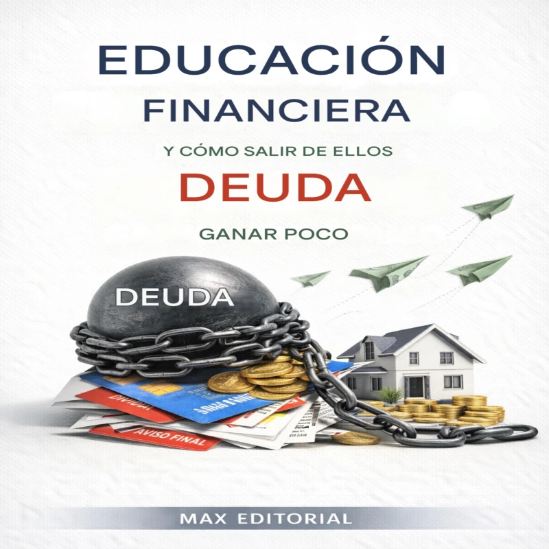 Portada: Educación financiera y cómo salir de ellos deuda ganar poco