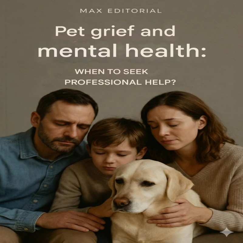 Portada: Pet Grief and Mental Health: When to Seek Professional Help