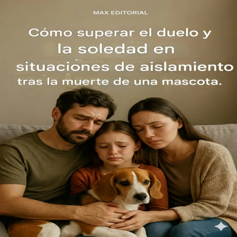 Portada: Cómo superar el duelo y la soledad en situaciones de aislamiento tras la muerte de una mascota