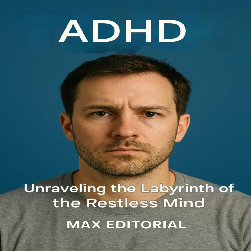 Portada: ADHD: Unraveling the Labyrinth of the Restless Mind