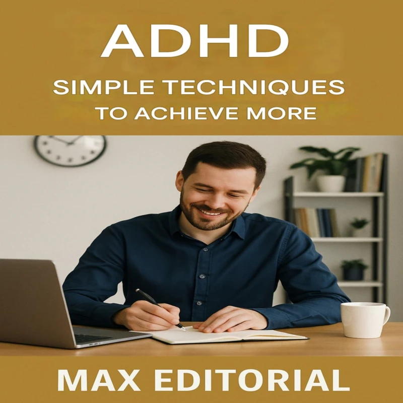 Portada: ADHD: Simple Techniques to Achieve More