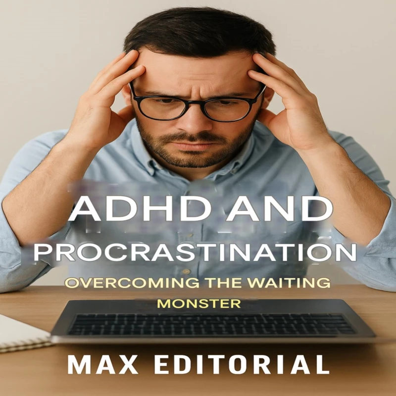 Portada: ADHD and Procrastination: Overcoming the Waiting Monster
