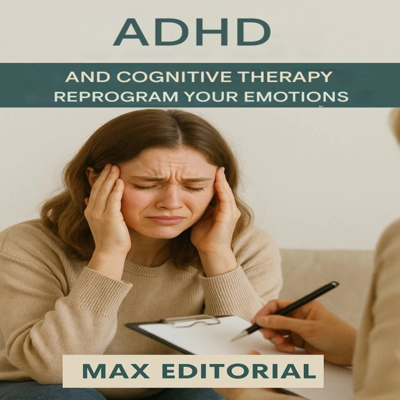 Portada: ADHD and Cognitive Therapy: Reprogram Your Emotions