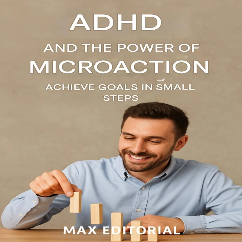 Portada: ADHD and the Power of Microaction: Achieve Goals in Small Steps