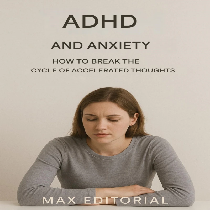 Portada: ADHD and Anxiety: How to Break the Cycle of Accelerated Thoughts