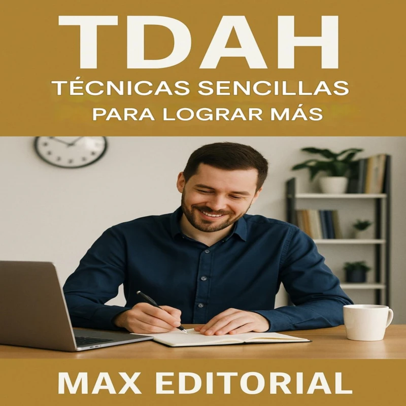 Portada: TDAH: Técnicas sencillas para lograr más