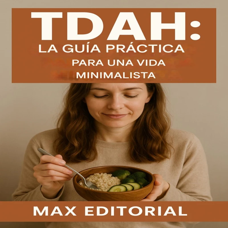 Portada: TDAH: La guía práctica para una vida minimalista