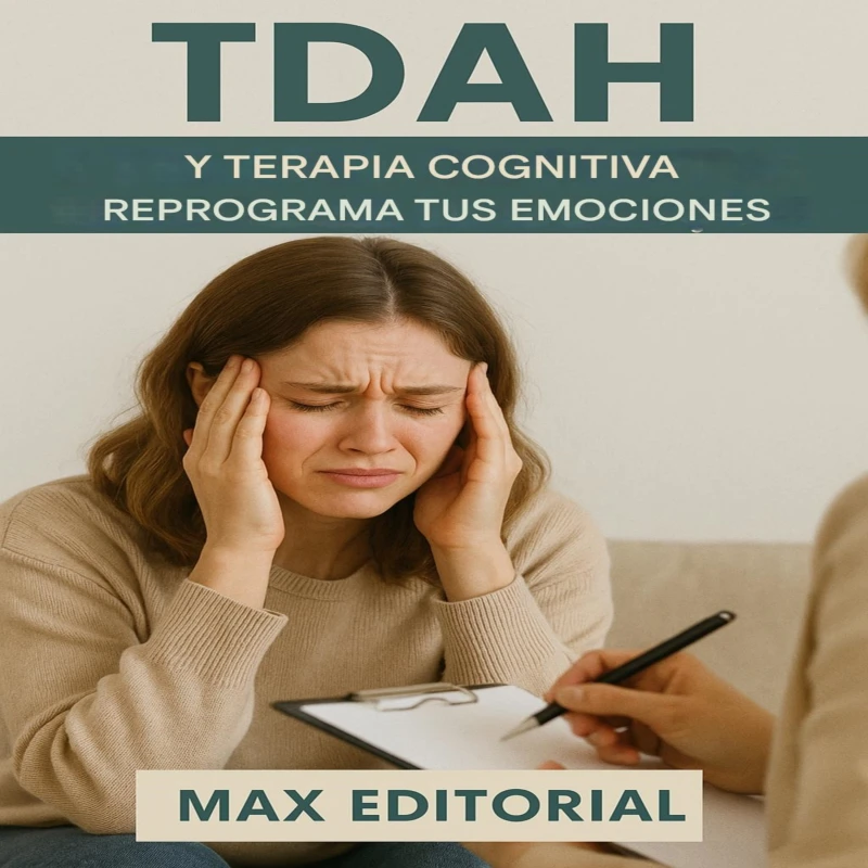 Portada: TDAH y terapia cognitiva: reprograma tus emociones