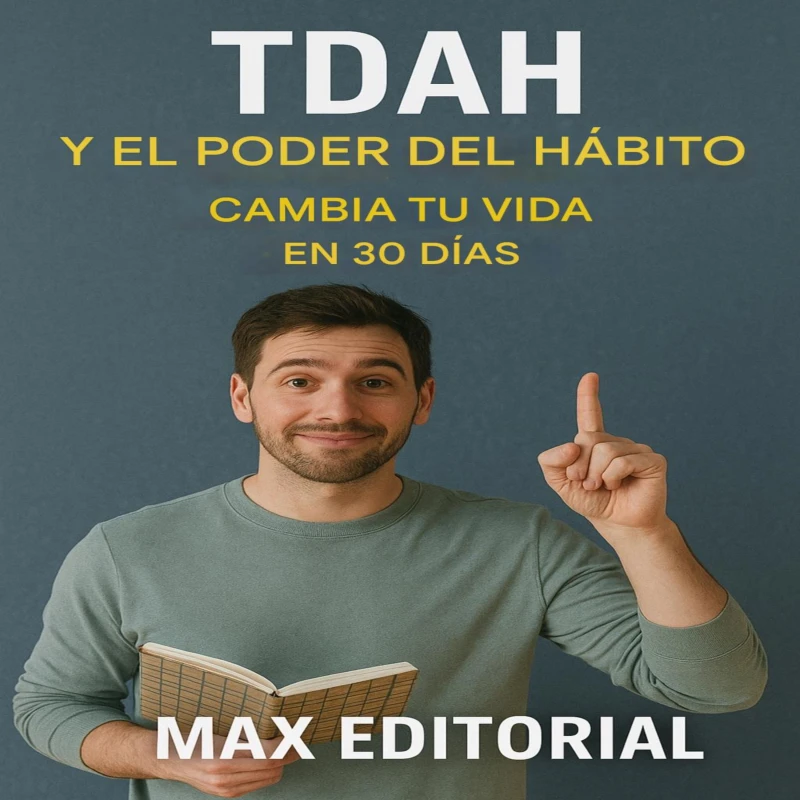 Portada: TDAH y el poder del hábito: Cambia tu vida em 30 días