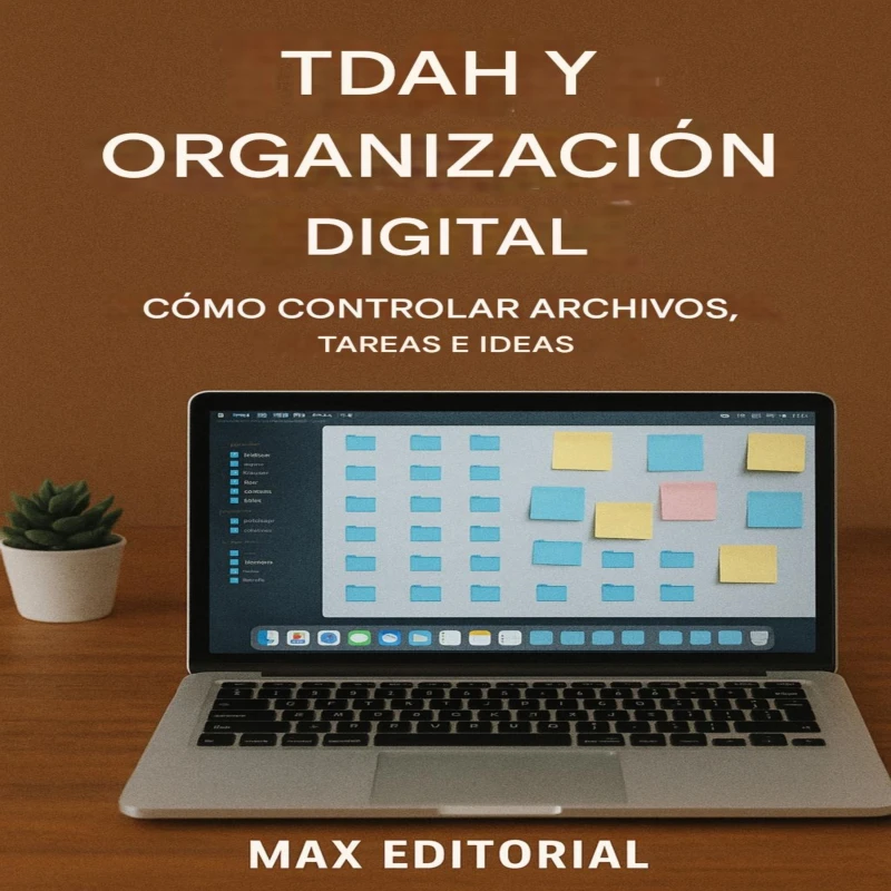 Portada: TDAH y organización digital: Cómo controlar archivos, tareas e ideas