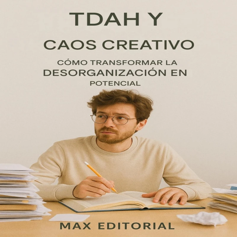 Portada: TDAH y caos creativo: cómo transformar la desorganización en potencial