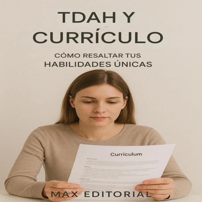 Portada: TDAH y Currículo: Cómo resultar tus habilidades únicas