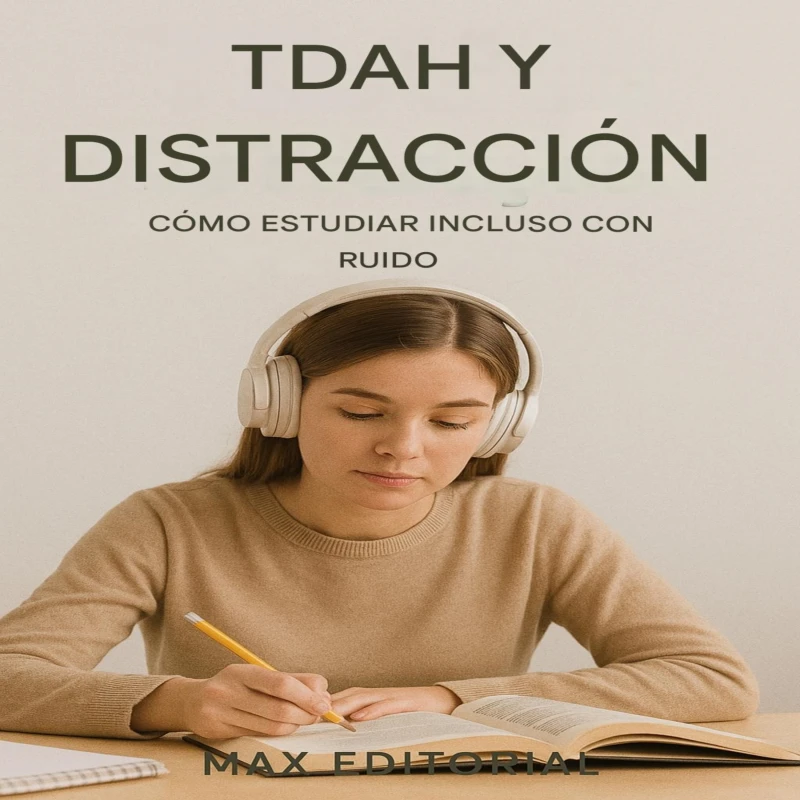 Portada: TDAH y distracción: cómo estudiar incluso con ruido
