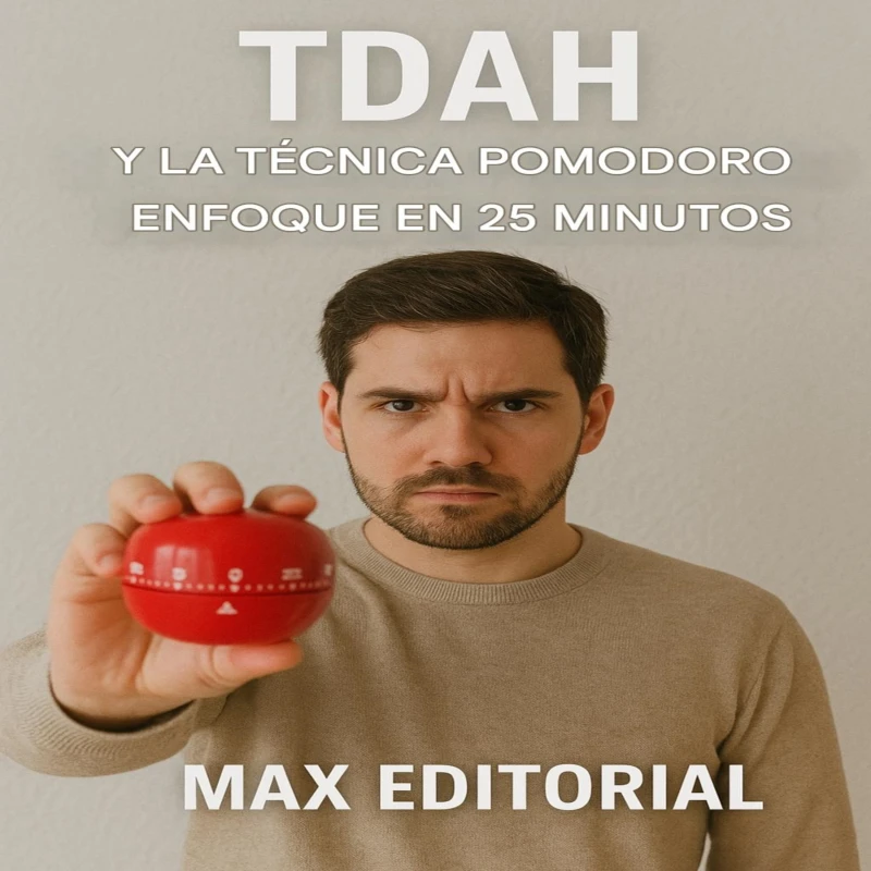 Portada: TDAH y la Técnica Pomodoro: Enfoque en 25 minutos