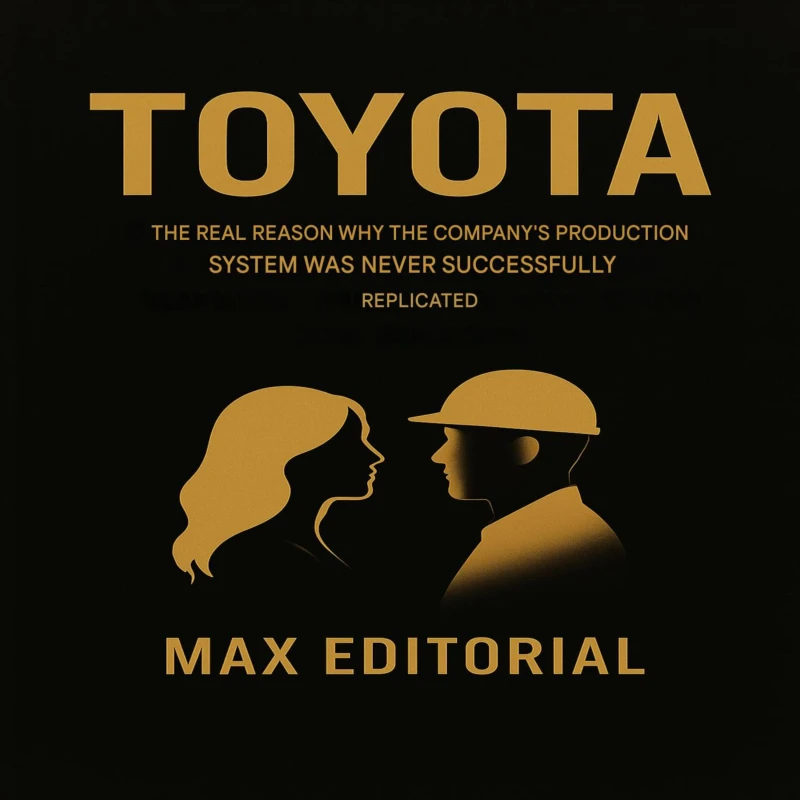 Portada: TOYOTA: THE REAL REASON THE COMPANY'S PRODUCTION SYSTEM WAS NEVER BEEN SUCCESSFULLY REPLICATED