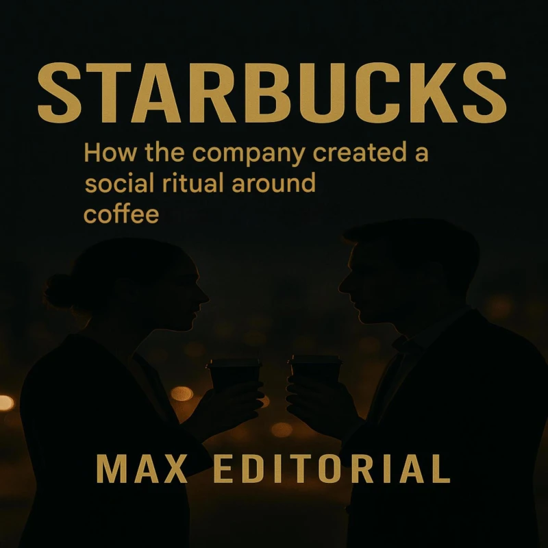 Portada: STARBUCKS: HOW THE COMPANY CREATED A SOCIAL RITUAL AROUND COFFEE