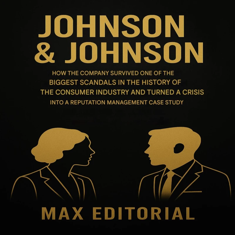 Portada: JOHNSON & JOHNSON: HOW THE COMPANY SURVIVED ONE OF THE BIGGEST SCANDALS IN THE HISTORY OF THE CONSUMER INDUSTRY AND TURNED A CRISIS INTO A REPUTATION MANAGEMENT A CASE STUDY