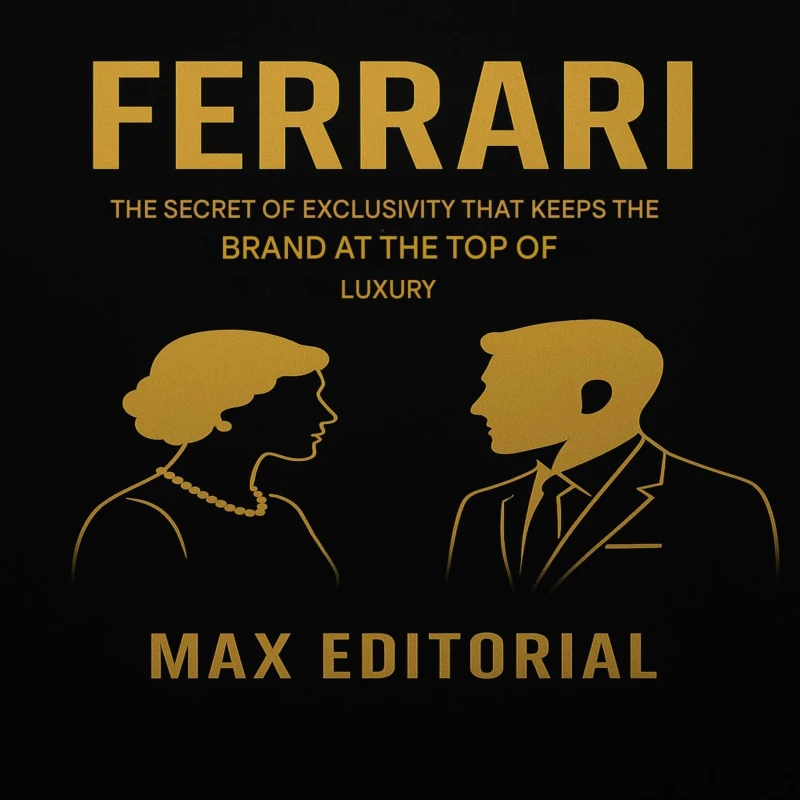 Portada: FERRARI: THE SECRET OF EXCLUSIVITY THAT KEEPS THE BRAND AT THE TOP OF LUXURY.