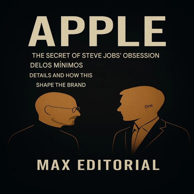 Portada: APPLE: THE SECRET OF STEVE JOBS' OBSESSION DELOS MÍNIMOS DETAILS AND HOW THIS SHAPE THE BRAND