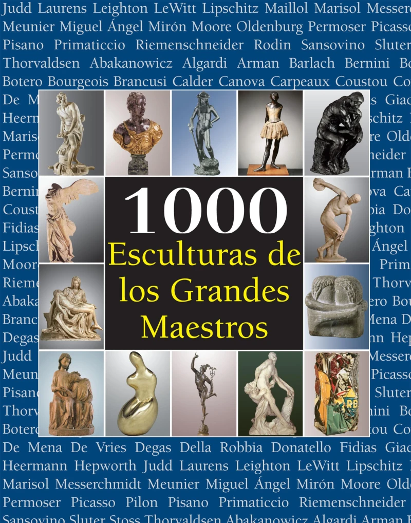 Portada: 1000 Esculturas de los Grandes Maestros