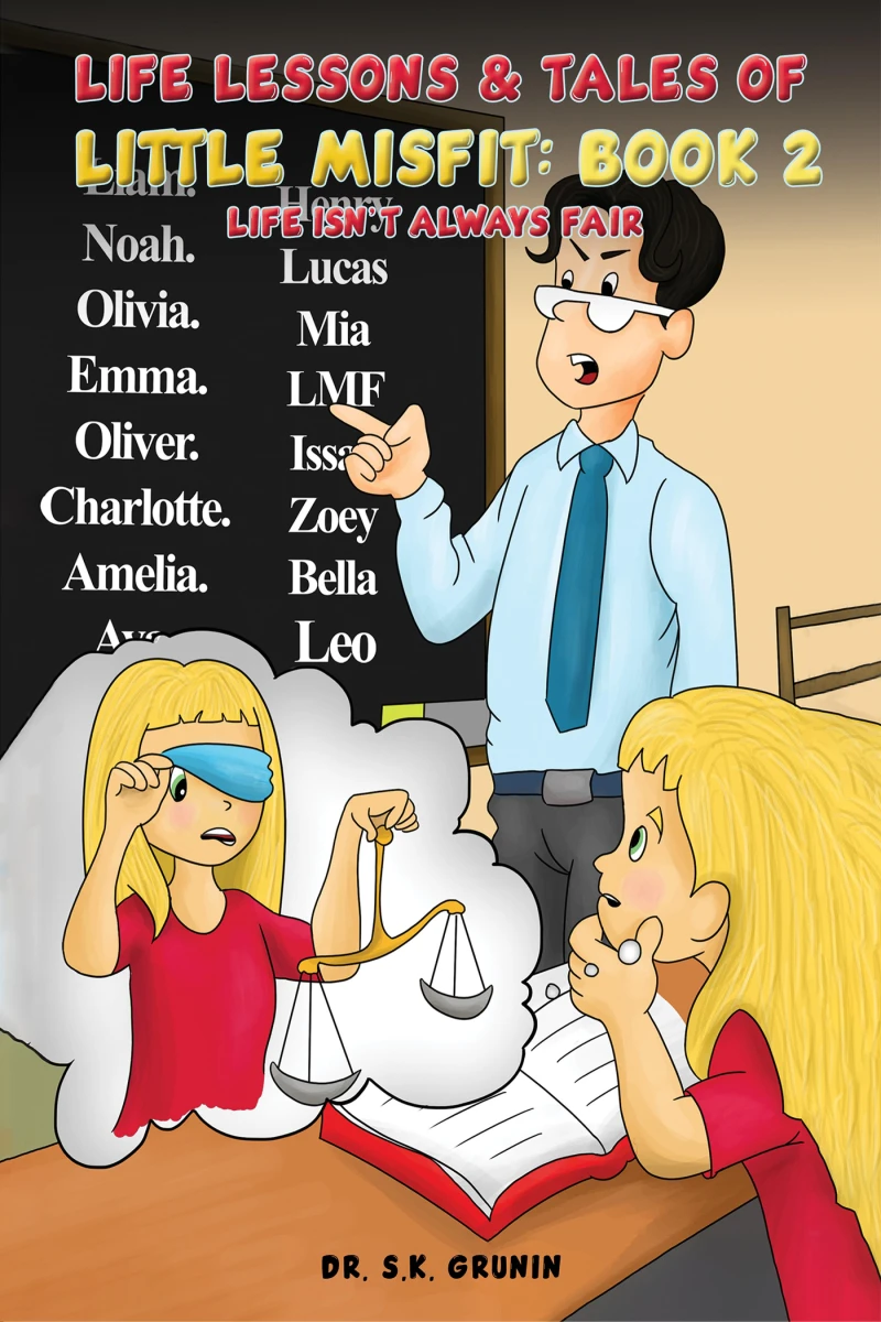 Portada: Life Lessons & Tales of Little MisFit: Book 2: Life Isn't Always Fair