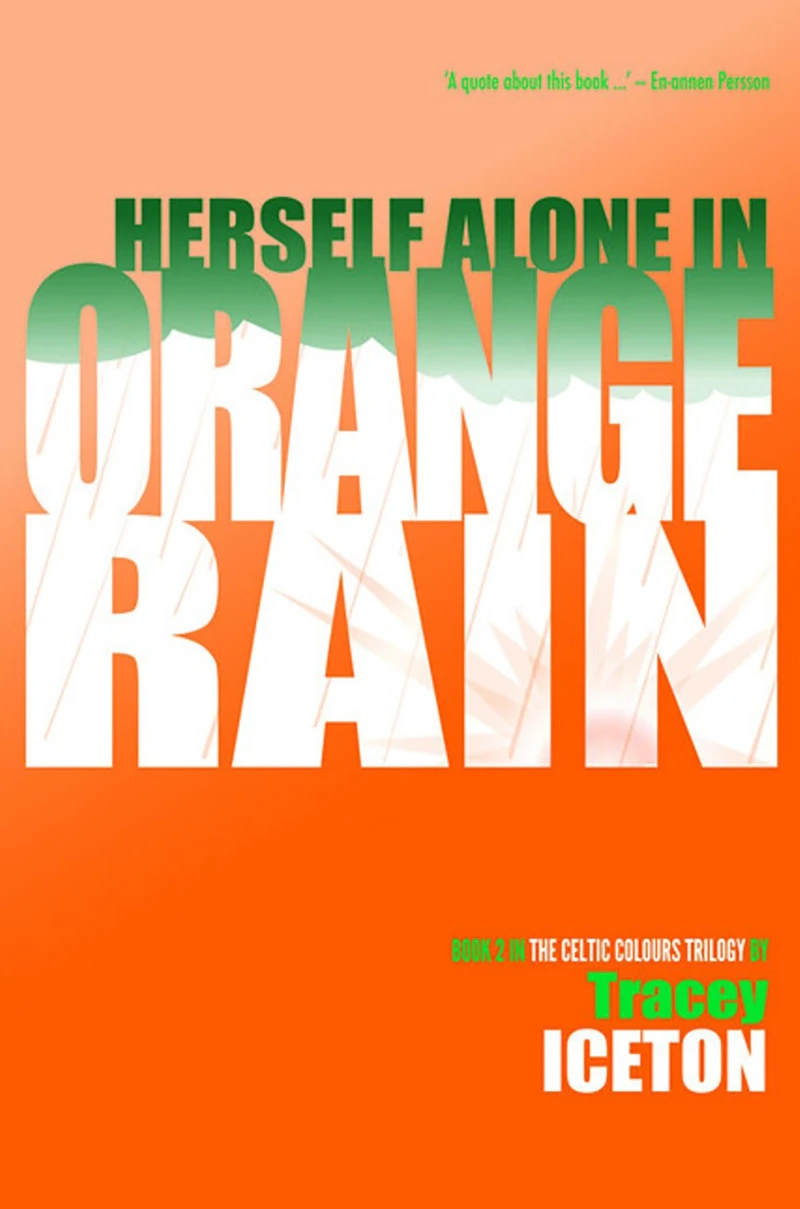 Portada: Herself Alone in Orange Rain