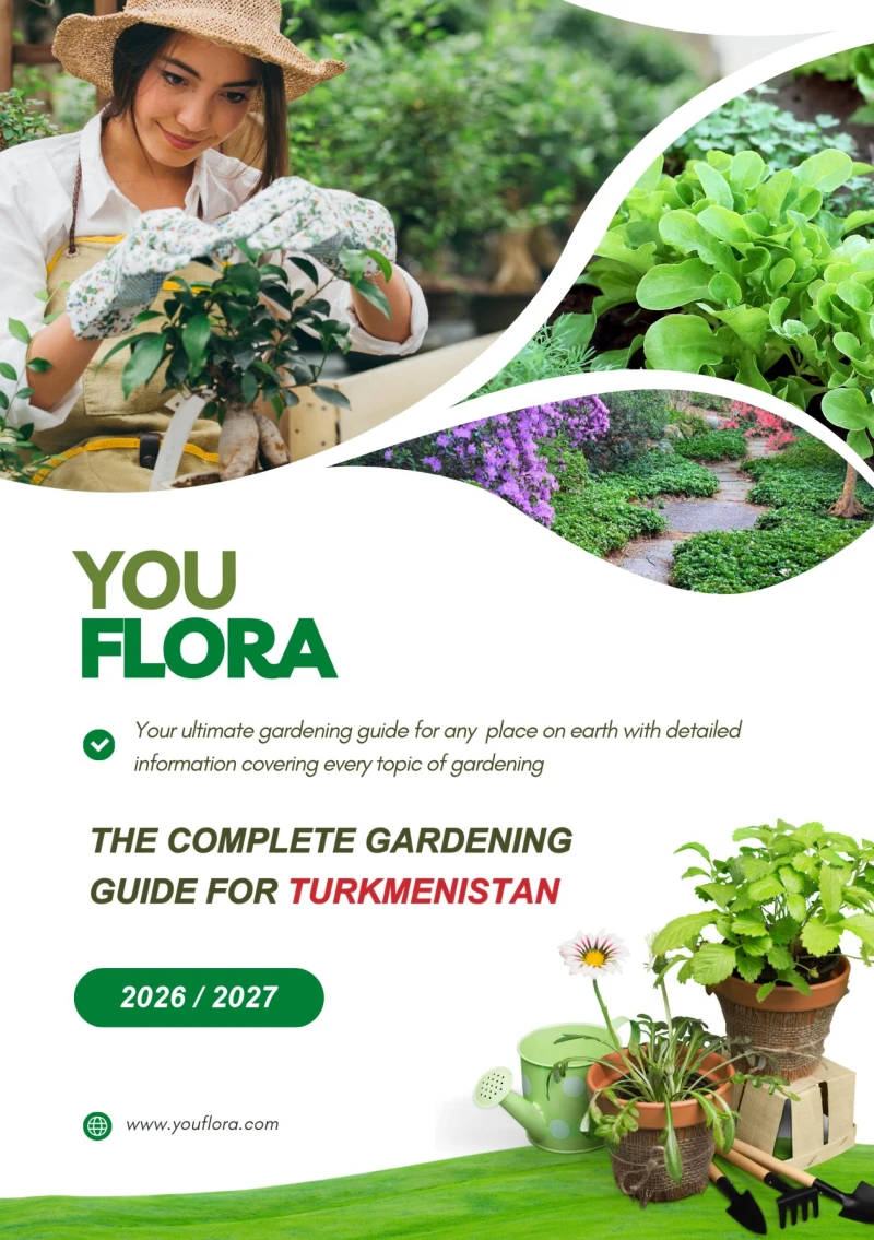 Portada: The Complete Gardening Guide For Turkmenistan