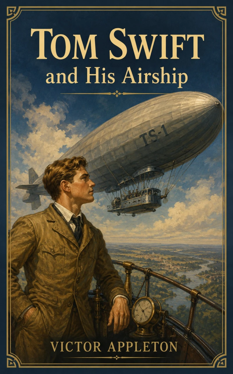 Portada: Tom Swift and His Airship