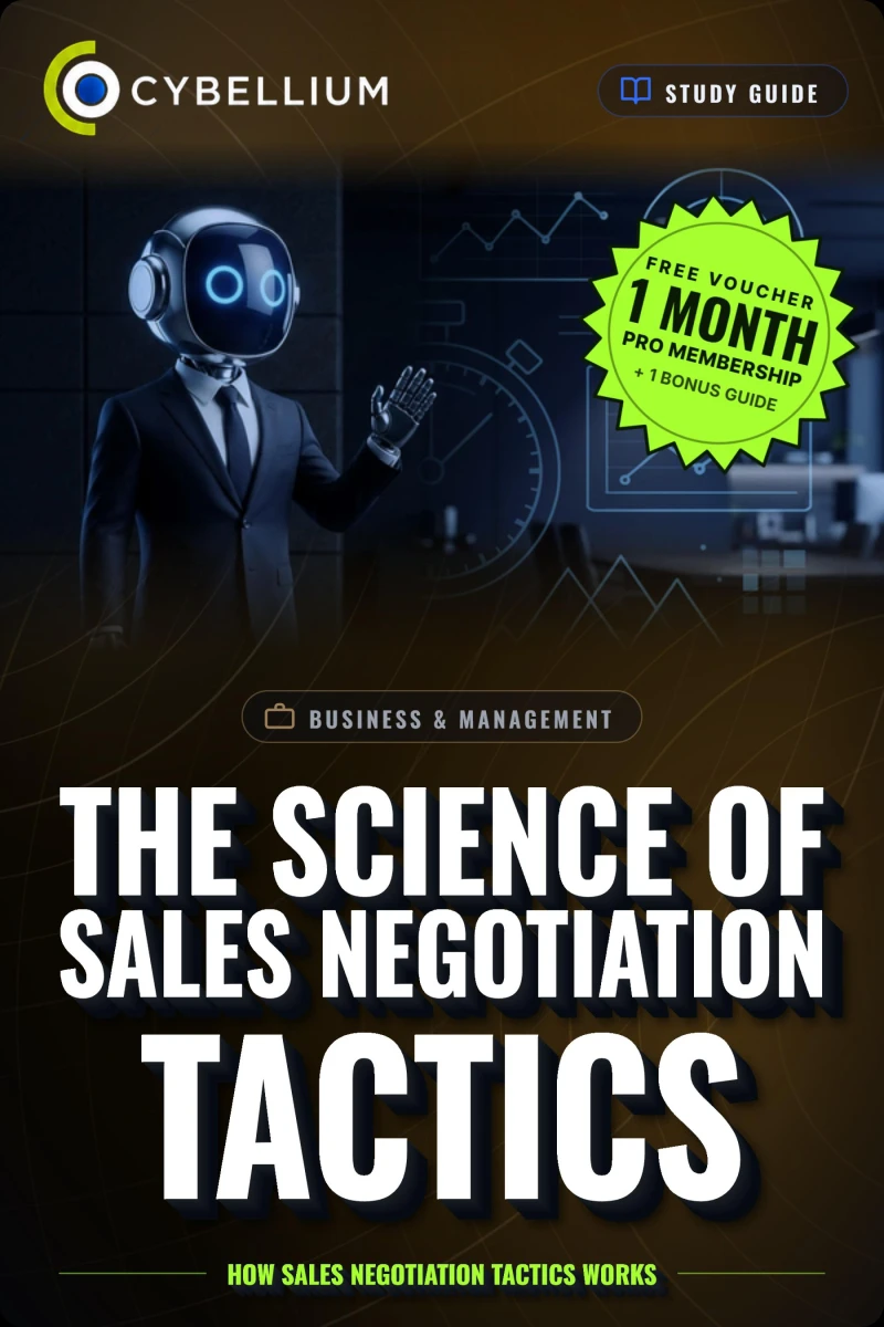 Portada: The Science of Sales Negotiation Tactics
