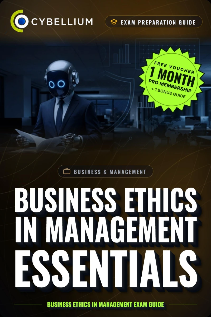 Portada: Business Ethics in Management Essentials