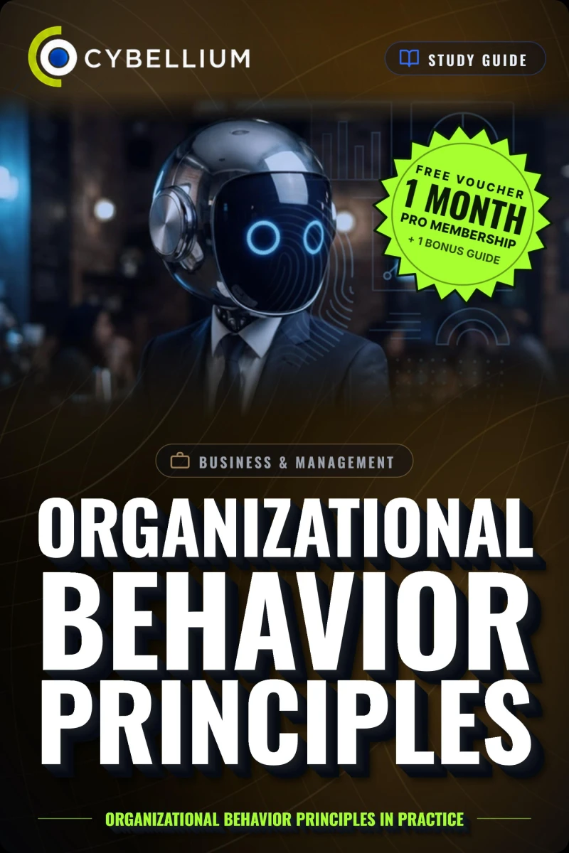 Portada: Organizational Behavior Principles