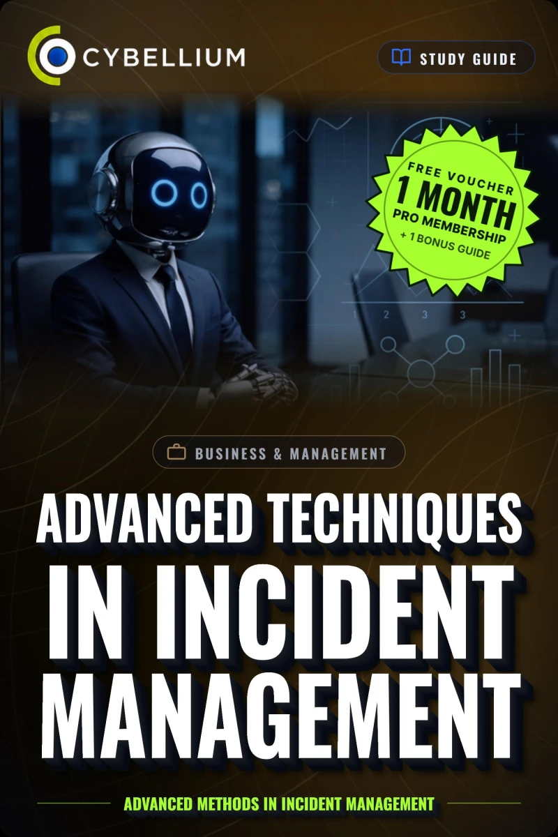 Portada: Advanced Techniques in Incident Management