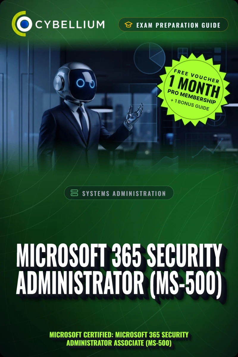 Portada: Microsoft 365 Security Administrator (MS-500)