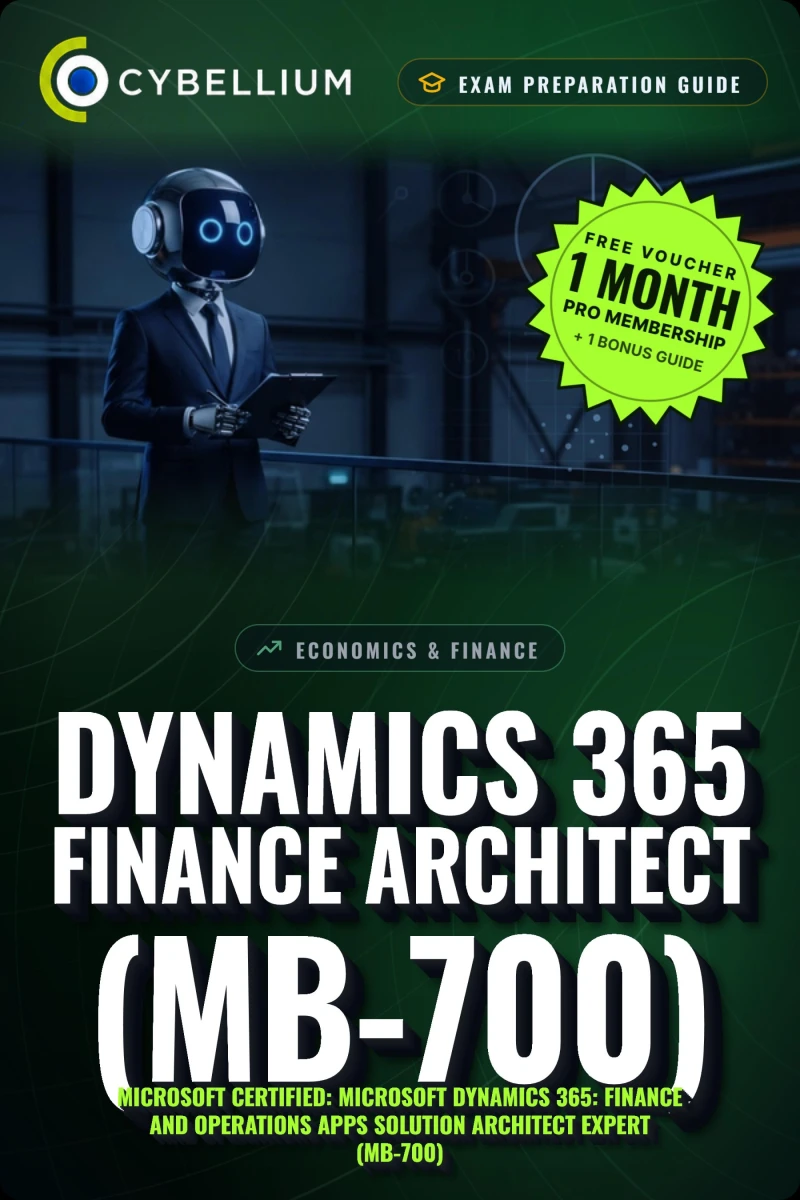 Portada: Dynamics 365 Finance Architect (MB-700)