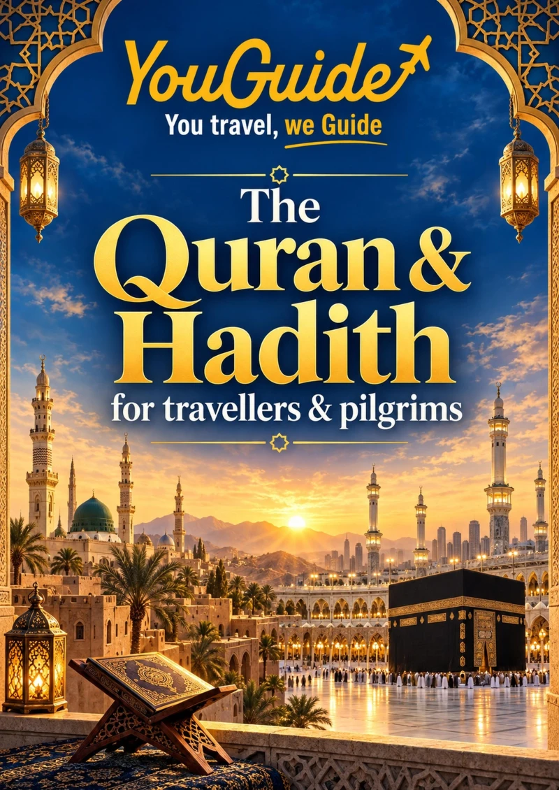 Portada: The Quran & Hadith for travellers & pilgrims