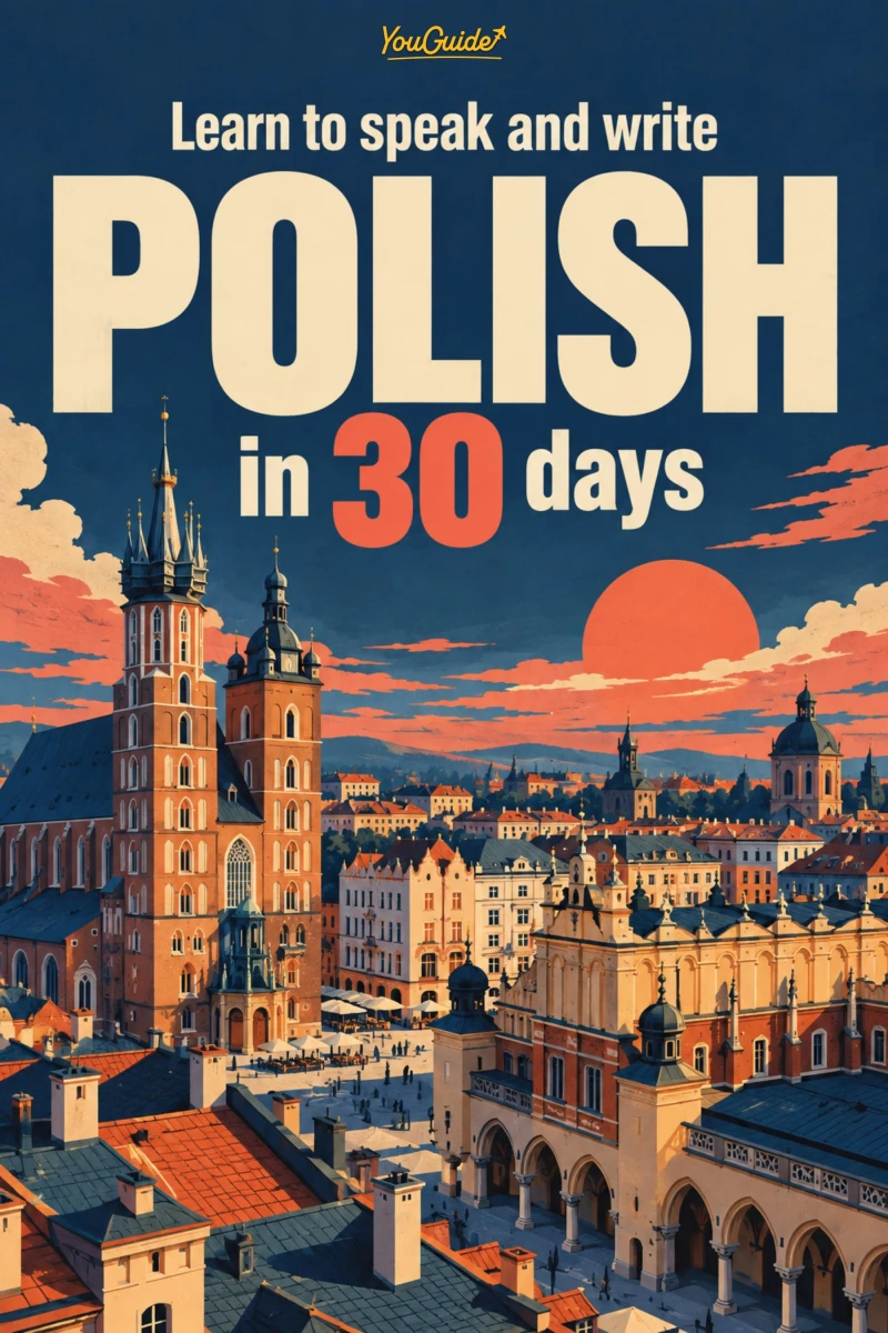 Portada: Learn to speak and write Polish in 30 days
