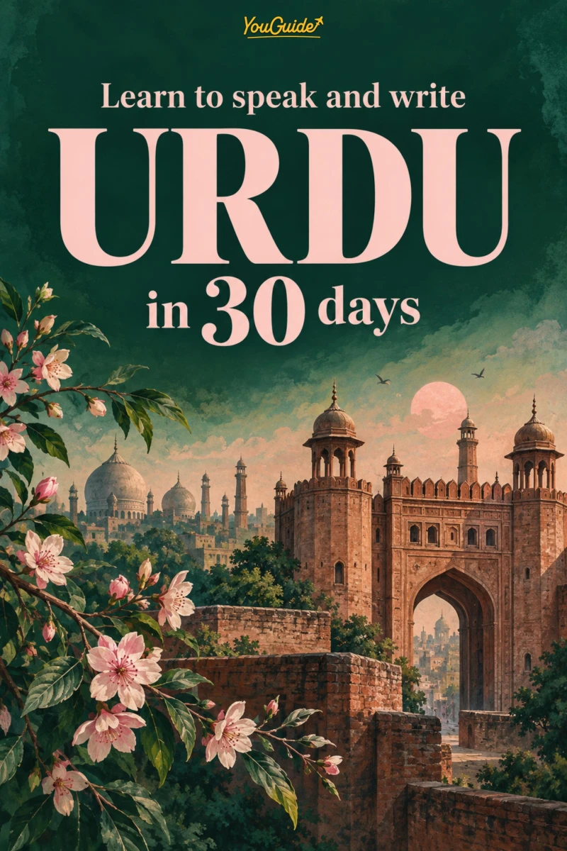 Portada: Learn to speak and write Urdu in 30 days