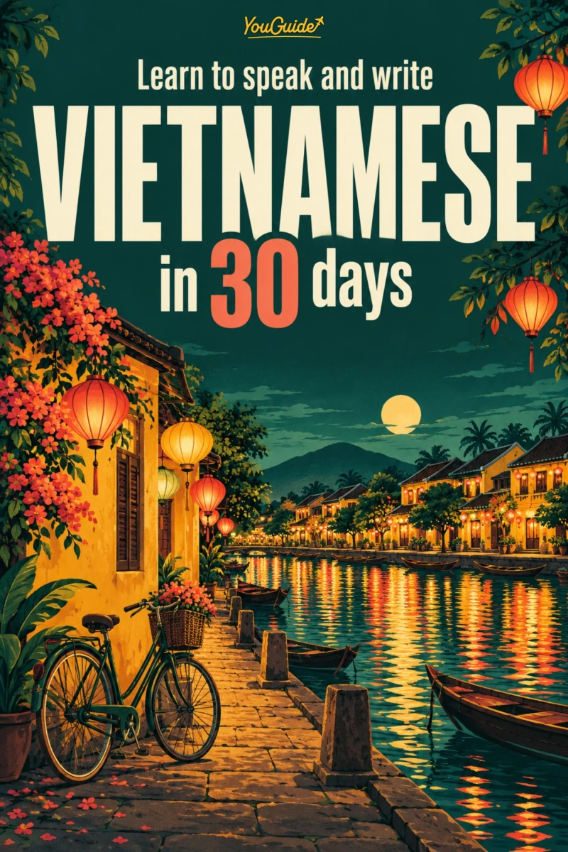 Portada: Learn to speak and write Vietnamese in 30 days