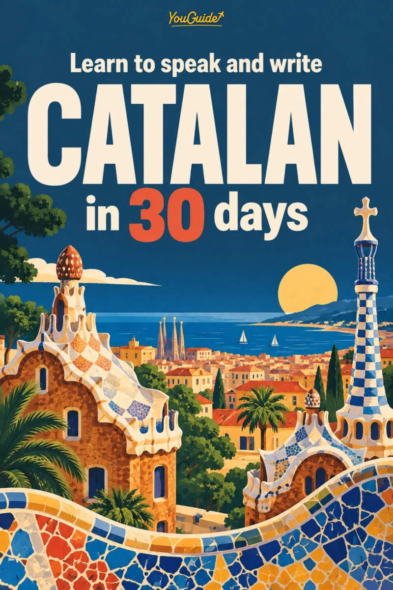 Portada: Learn to speak and write Catalan in 30 days
