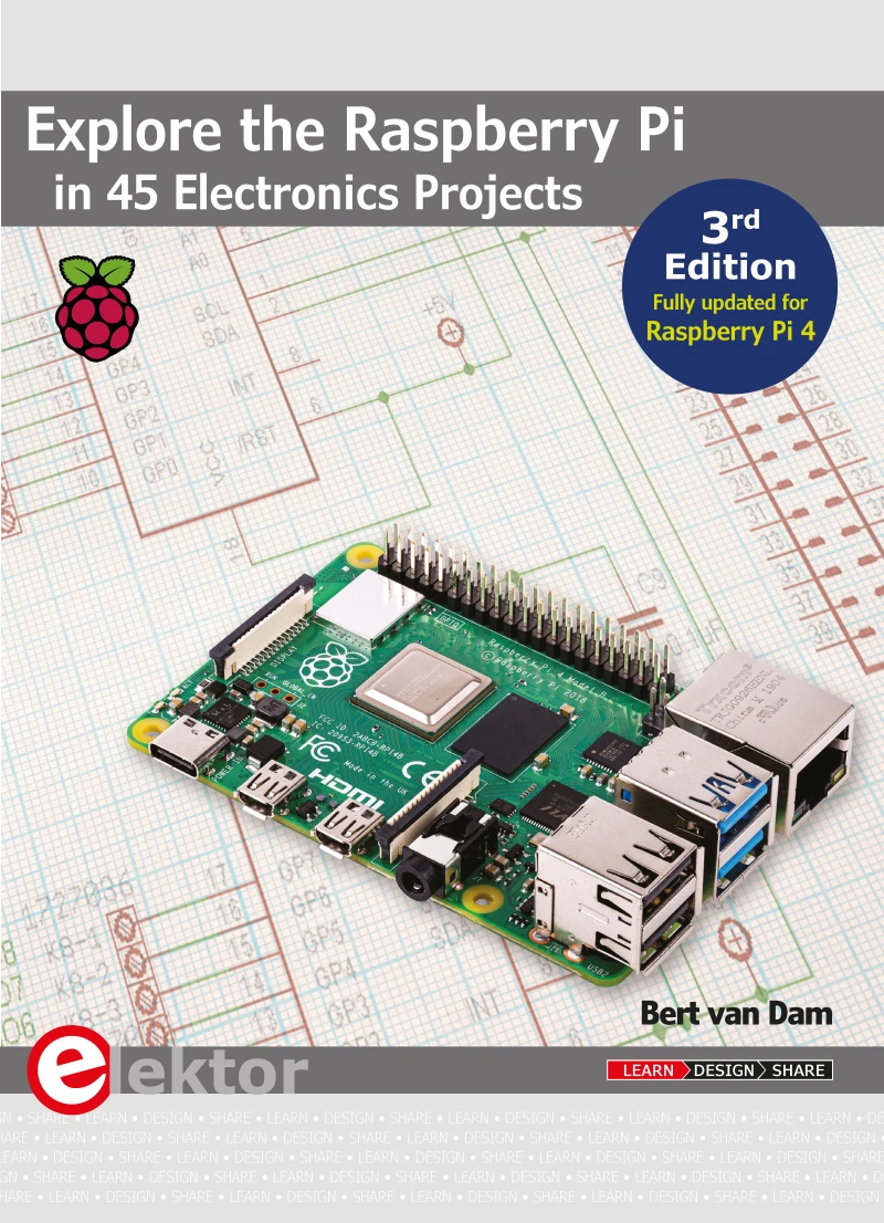 Portada: Explore the Raspberry Pi in 45 Electronics Projects