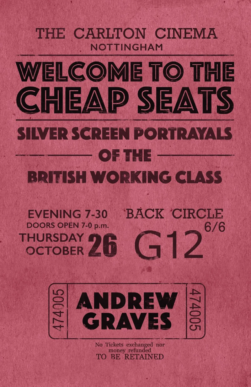 Portada: Welcome to the Cheap Seats
