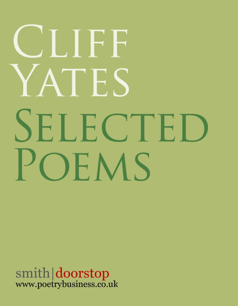 Portada: Cliff Yates: Selected Poems