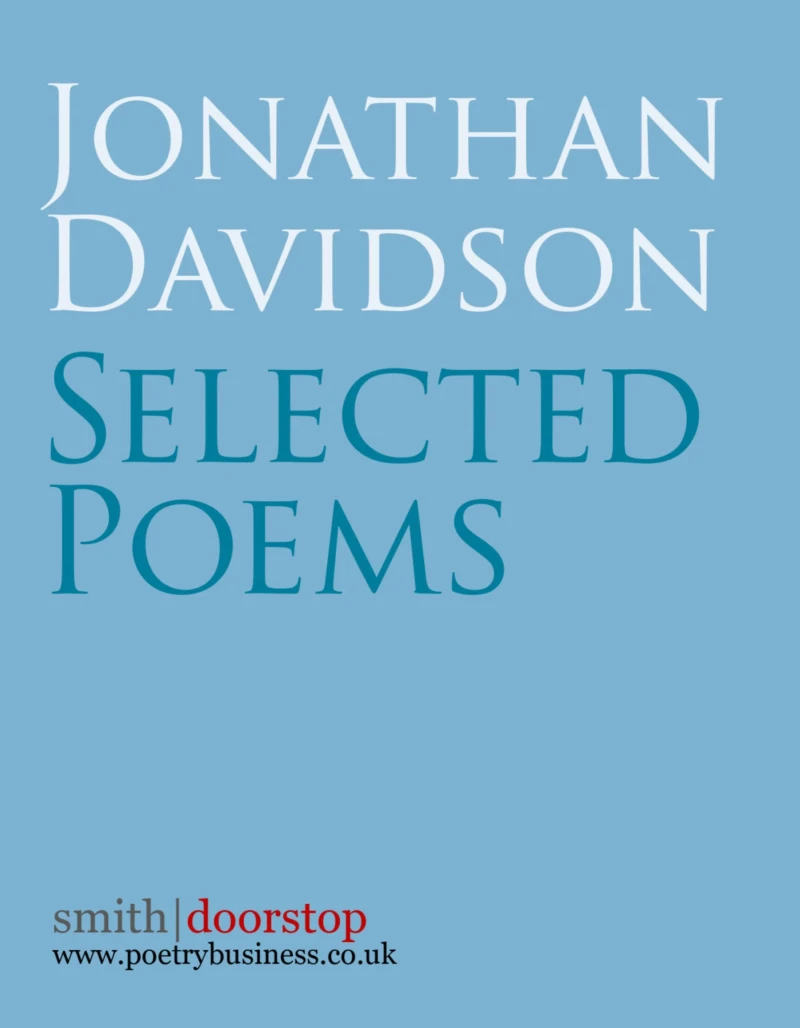 Portada: Jonathan Davidson: Selected Poems