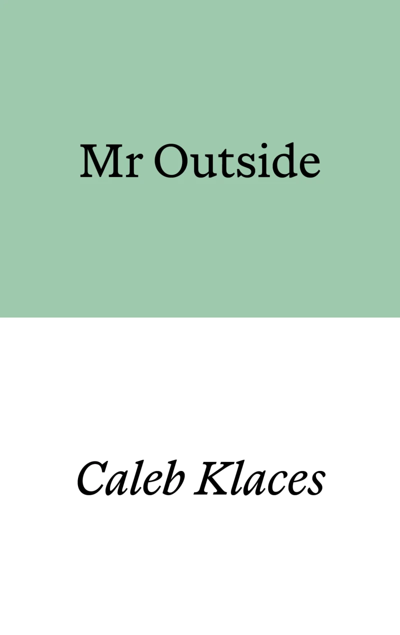Portada: Mr Outside