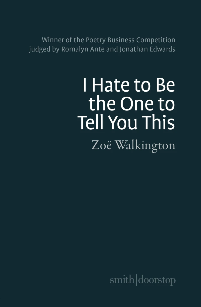 Portada: I hate to be the one to tell you this