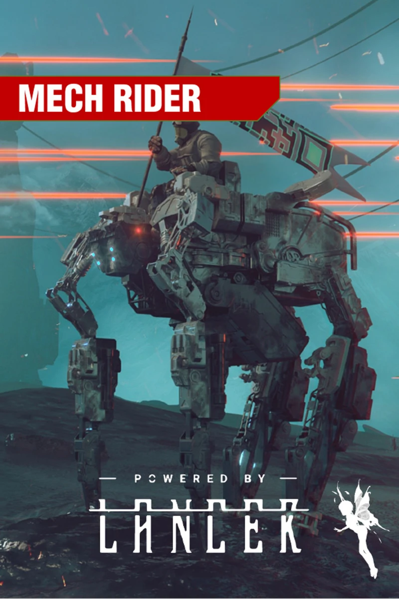 Portada: Mech Rider - Solo Roleplaying Lancer