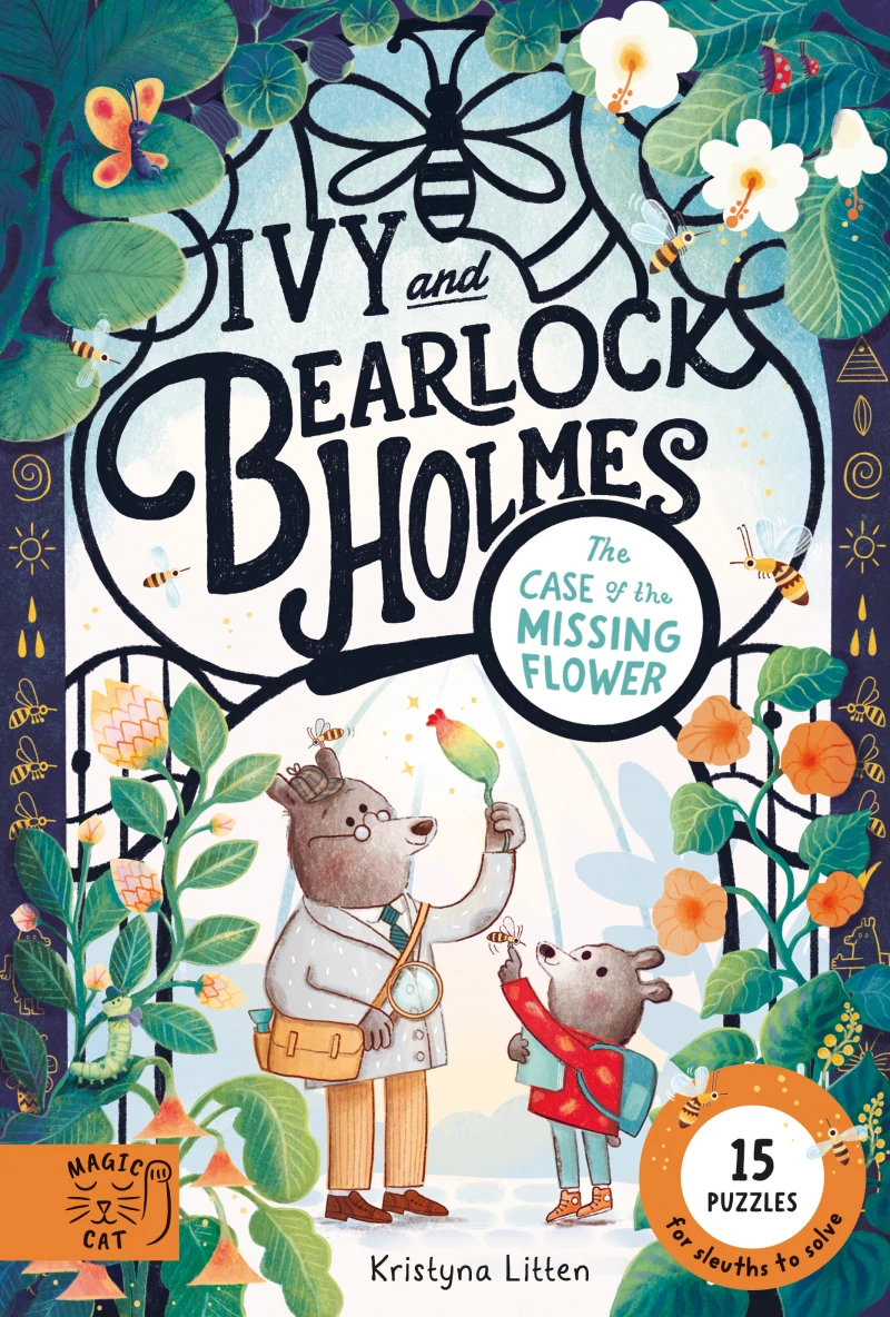 Portada: Ivy and Bearlock Holmes: The Case of the Missing Flower